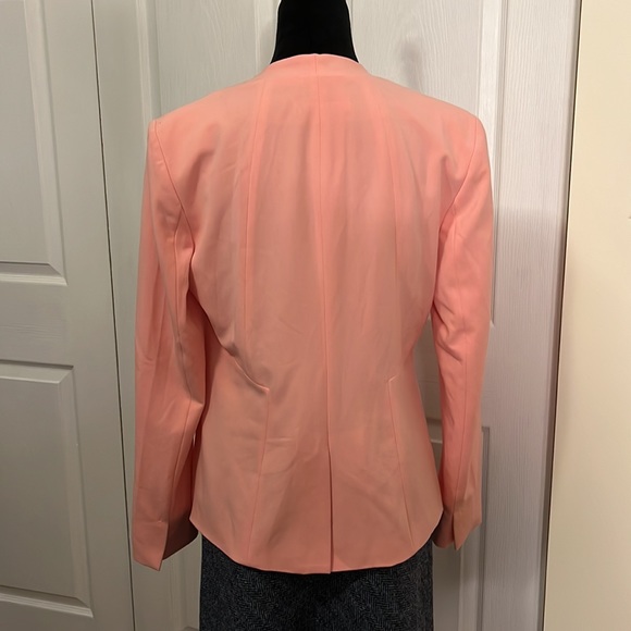 New York & Co Pink Shawl Lapel Collar Blazer sz 8 - Picture 5 of 12